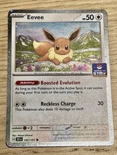 Eevee Stamped Asia Exclusive Gym Promo 143/191 Pokemon TCG NM picture