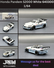 Pop Race (JDM/Honda) Pandem S2000 White 640300 1/64 picture