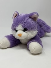 Aurora World Purple Cat Kitten Plush Beanie Legs HARD TO find  picture