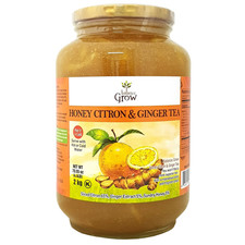 Balance Grow Honey Citron & Ginger Tea, 70.55 oz Glass Jar picture
