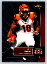 2012 Finest 72 A.J. Green    Cincinnati Bengals Football Card picture