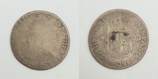 1782 PTS Spanish Colonial Potosi Bolivia 2 Reales Silver AG/G Condition KM #53 picture
