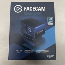 Elgato Facecam Premium 1080p60 Full HD Webcam Gaming Prime Lens Brand New Sealed picture