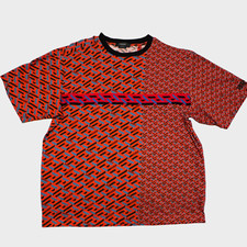Versace Men's La Greca Geometric Logo Cotton Knit Crew Neck T-Shirt Size M picture