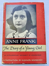 Anne Frank: The Diary of a Young Girl HC DJ Book 1952 Garden City First Edition picture