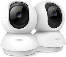 TP-Link Tapo 2K Pan/Tilt Security Camera Motion Detection 2pack picture