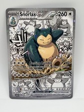 Pokemon Manga Snorlax Special Doujin Art Holo Card picture