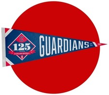 Cleveland Guardians 125th Anniversary Pennant 9/19/2026 picture
