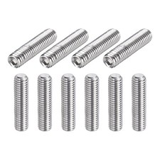 10Pcs, M8-1.25x35mm Grub Screws 304 Stainless Steel Point Allen Head Screw picture