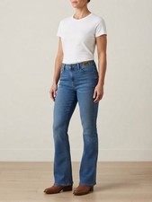 NWT Lee Women's Jeans 14 Short Ultra Lux Comfort Flex Motion Bootcut Mid Rise picture