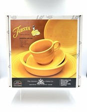 FIESTAWARE 4-Piece Place Setting retired MARIGOLD New in Box Not Used Retired picture
