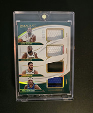 Panini 2023-24 Immaculate Quad Jerseys IQM-DJT Durant James Tatum Banchero /99 picture