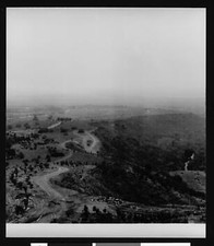 Brentwood farmland in the Santa Monica Canyon 1904 detail 6 Califo - Old Photo picture