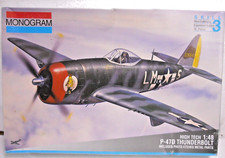 Monogram Republic P-47D Thunderbolt kit 5487 metal parts 1:48 sealed bag NOS NIB picture