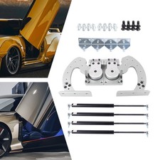 US Universal Gull Wing Door Kit Vertical Butterfly Scissor Doors Race Car Hinges picture