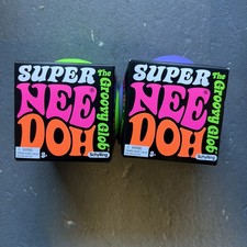 Super NeeDoh Groovy Glob + Super Fuzz Ball picture