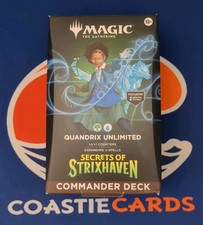2026 Magic The Gathering Secrets Of Strixhaven Commander Deck Quandrix Unlimited picture