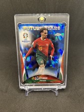 Vitinha 2024 Topps Chrome Euro Blue Sapphire Edition Future Stars picture
