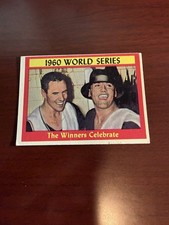 1961 Topps #313 The Winners Celebrate. VG picture
