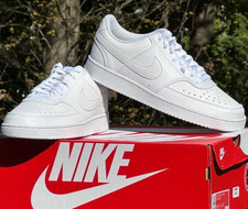 Nike Women's Court Vision Low Next Nature Triple White Lifestyle Shoes picture