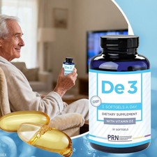 PRN De3 Dry Eye Omega Supplement, Nutritional Support for Dry Eyes 90 Capsules picture