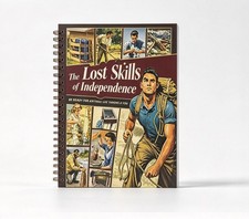 The Lost Skills Of Independence Colored Illustrations Spiral Bound Hardcover HOT picture