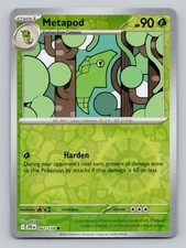 Metapod 002/159 Common Journey Together Pokemon Reverse Holo Near Mint picture