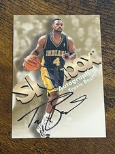 1998-99 SkyBox Premium #NNO Travis Best Autographics Auto picture