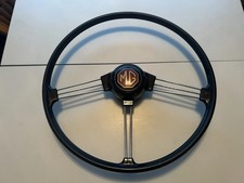 Rare 1968 1969 MGB MGC GT Factory Original Steering Wheel Banjo No Cracks picture