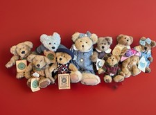 Lot Of 10 Vntg Boyds Bears’ 6-12”Country-Themed ~ 7 W/Paper  Tags ~ Great Cond. picture