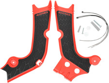 Acerbis X-Grip Frame Guards Red/Black Honda CRF250R/450R 17-19 picture