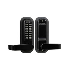 Lockey USA 2835JB Mechanical, Keyless Lever Lock, Jet Black Single Combination picture