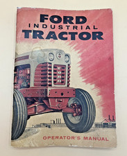 Ford Industrial Tractor Operators Manual Form SE 6895 Vintage Tractor Implement picture