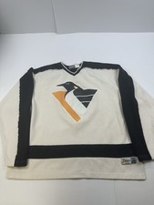 Vintage Terry Apparel Pittsburgh Penguins Long Sleeve Shirt Mens Large NHL picture