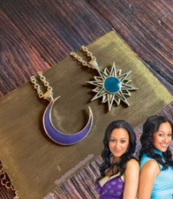 Twitches Necklaces Moon Sun Pendant Matching Friendship Necklaces picture