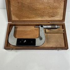 Etalon Pierre Roch Switzerland 3-4” Micrometer .0001