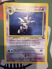 Haunter 6/62 Fossil Unlimited Holo Rare NM/LP picture