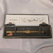 Vintage Dufonte by Lucien Piccard Genuine Diamond Womens Watch New In Box picture