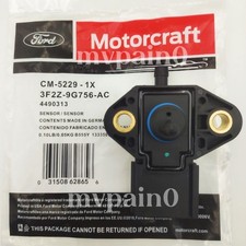Genuine Motorcraft Fuel Injection Pressure Sensor CM-5229 OEM Ford 3F2Z-9G756-AC picture