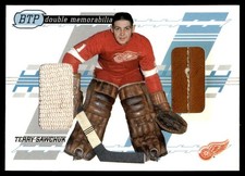 2002-03 BE A PLAYER DOUBLE MEMORABILIA TERRY SAWCHUK picture