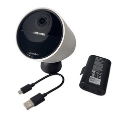 SimpliSafe Wireless Outdoor Security Camera 1080P Guard Motion CMOB1 White picture