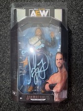 Signed Authenticated Hangman Adam Page Figure AEW JSA COA picture