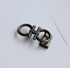 Men's Salvatore Ferragamo Vintage gray Gancini Belt Buckle for 3.5cm Belt picture