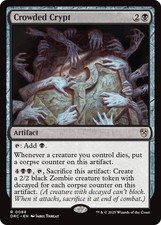MTG Crowded Crypt [Aetherdrift Commander] Near Mint Magic picture