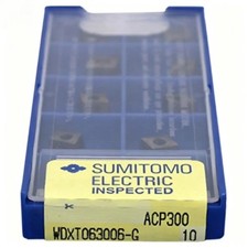 10PCS New SUMITOMO WDXT063006-G ACP300 Carbide Inserts WDXT063006G In Box picture