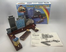 1998 ERTL Theodore Tugboat Great Ocean Dock Playset 34007 Brunswick w/ Box picture