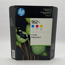 New HP 962XL 3JB36BN Yellow, Cyan and Magenta Ink Cartridge picture