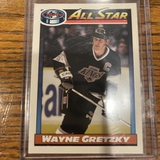 1991-92 O-Pee-Chee #258 Wayne Gretzky Los Angeles Kings All Star picture