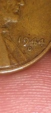 1944 D Over S Lincoln Wheat Cent Error: 1944 D/S OMM #2 picture