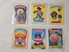 Vintage 1985 1986 Garbage Pail Kids Card Lot of 6  Blasted Billy Jay Deca picture